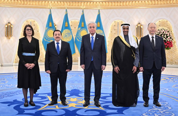 Қасым-Жомарт Тоқаев бірқатар мемлекет елшілерінен сенім грамоталарын қабылдады