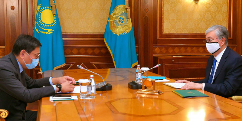 Президентке Е.Досаев ақша-кредит саясатын іске асыру барысы жөнінде мәлімет берді