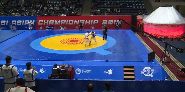 Сборная РК - чемпион по Qazaq Kuresi