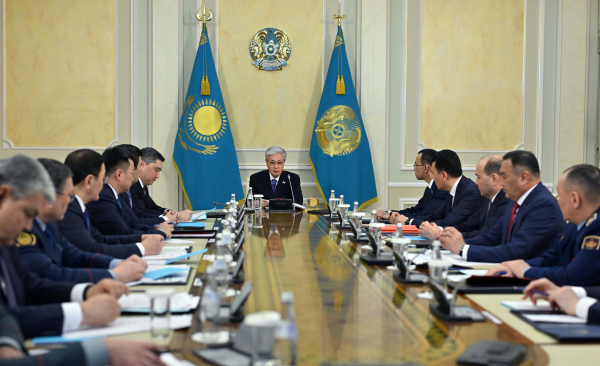 Мемлекет басшысы Қауіпсіздік Кеңесінің отырысын өткізді