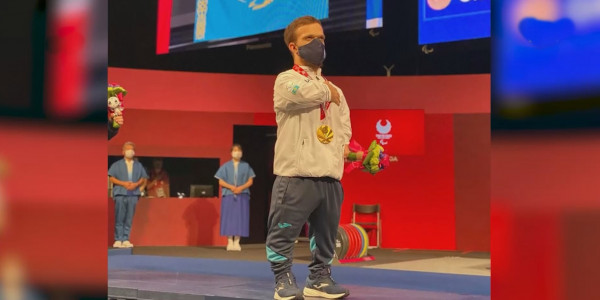 Токио 2020: қазақстандық паралимпиадашы алтыннан алқа тақты