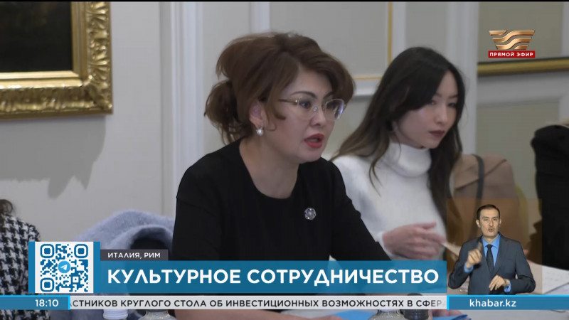 Аида Балаева встретилась с казахстанскими студентами