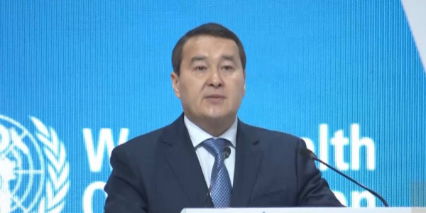Алихан Смаилов выступил на Глобальной Конференции ВОЗ