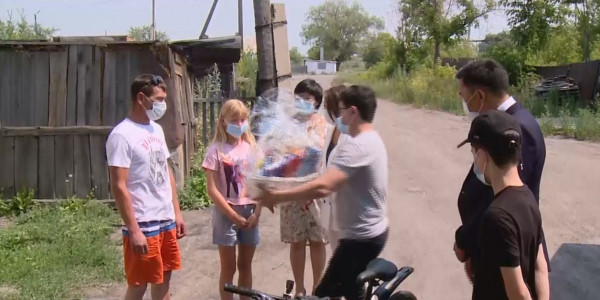 Қайырымды істер марафоны Қарағанды облысында жалғасын тапты