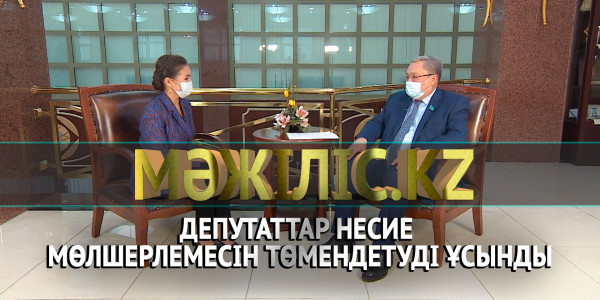 Депутаттар несие мөлшерлемесін төмендетуді ұсынды. &laquo;Мәжіліс.kz&raquo;