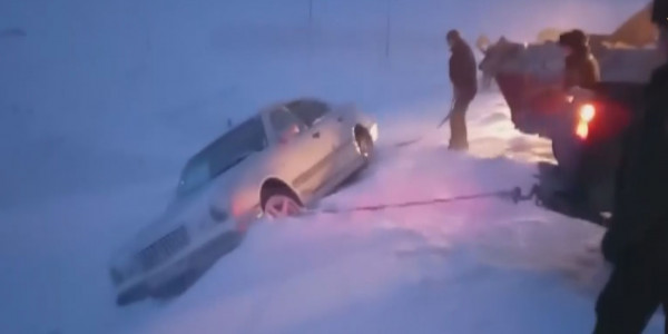 СҚО-да қарлы боран салдарынан үш адам жоғалып, 400 үй жарықсыз қалды