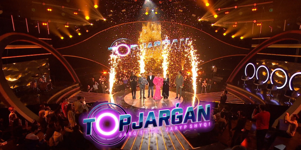 Мәди Сыздықов, Кенжебек Нұрдолдай, Сангина Шәріпова, Салтанат Аширова. Финал. &laquo;Topjarǵan&raquo; музыкалық шоуы. 2-маусым