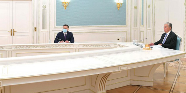 Глава государства встретился онлайн с профессором Стэнфордского университета