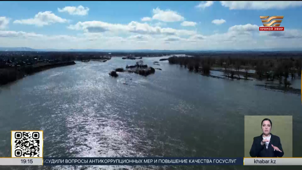 Вода прибывает: в Усть-Каменогорске увеличили сбросы на ГЭС