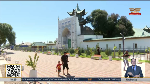 Новый парк открыли в городе Жаркент