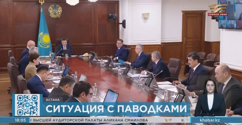 Премьер-министр обратился к казахстанцам из-за паводков