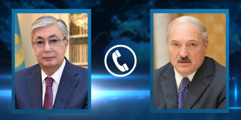 К. Токаев и А. Лукашенко обсудили развитие казахстанско-белорусских отношений