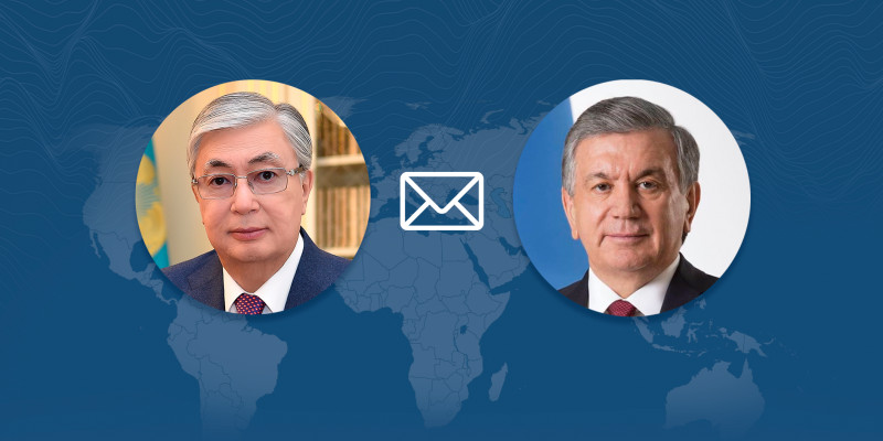 Касым-Жомарт Токаев направил поздравительную телеграмму Президенту Узбекистана
