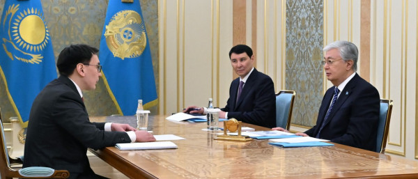 Мемлекет басшысы Бәсекелестікті қорғау және дамыту агенттігінің төрағасын қабылдады