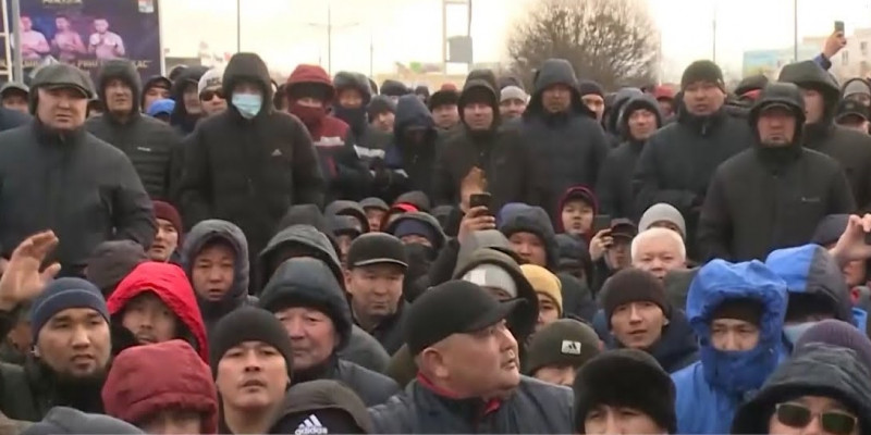 Хронология протестов в Казахстане