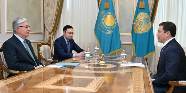 Касым-Жомарт Токаев принял президента Национального олимпийского комитета Геннадия Головкина