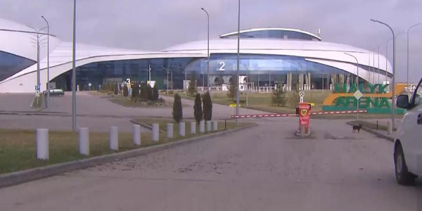 Ледовый комплекс Halyk Arena начал принимать пациентов с КВИ