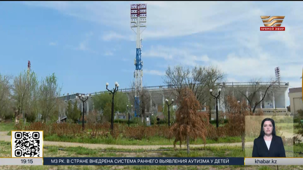 Зелёные насаждения увядают в Шымкенте