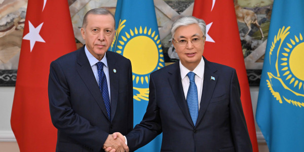 Касым-Жомарт Токаев встретился с Реджепом Тайипом Эрдоганом