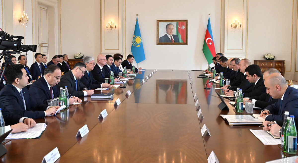 Президент Қазақстан мен Әзербайжанның Жоғары мемлекетаралық кеңесінің І отырысына қатысты