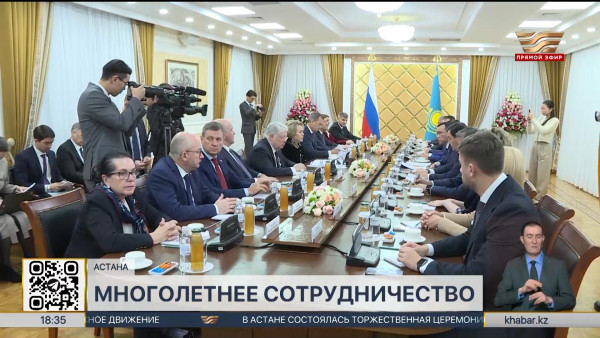 Спикер Сената встретился с Председателем Совета Федерации России