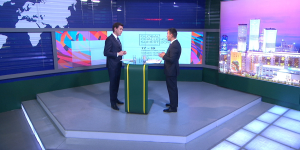 &laquo;Важно знать&raquo;. Астанинский экономический форум. Кайсар Шалабаев