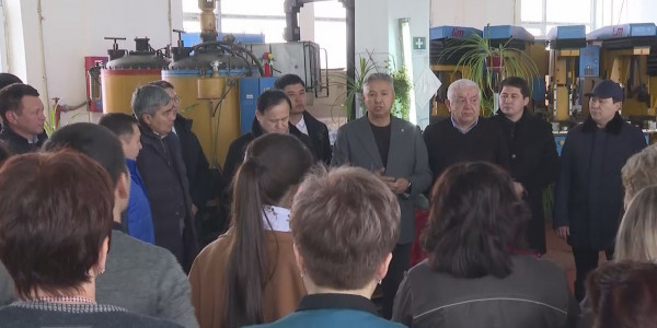 &laquo;Ақ жол&raquo; партиясының кандидаттары Тараз шаһарына барды