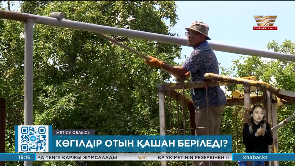 Көкжазық ауылының тұрғындары көгілдір отынға зәру