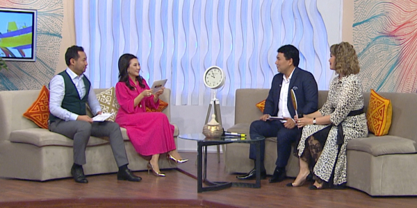 Әмір Қуат, Гүлбану Мансұрқызы, Олжас Қасым, Динара Жексекенова, Мирас пен Құралай. &laquo;Таңғы Хабар&raquo;