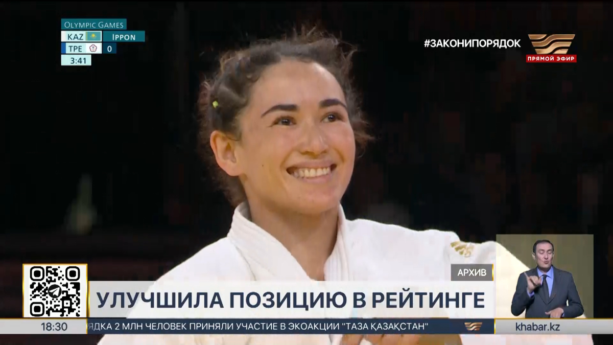 Абиба Абужакынова улучшила позицию в мировом рейтинге