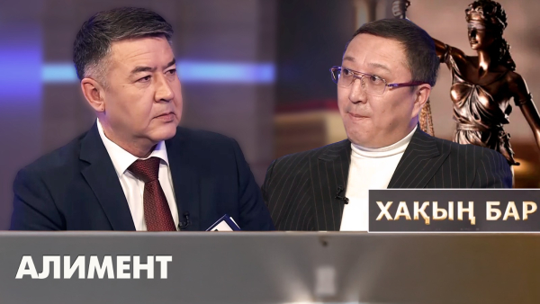 Алимент. «Хақың бар»