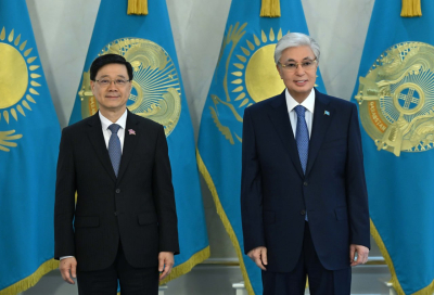 Президент провел встречу с Главой Администрации САР Гонконг Джоном Ли