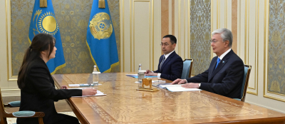 Президент Бала құқықтары жөніндегі уәкіл Динара Зәкиеваны қабылдады