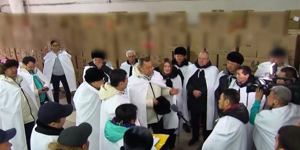 Кандидаты от партии AMANAT встретились с жителями Аркалыка