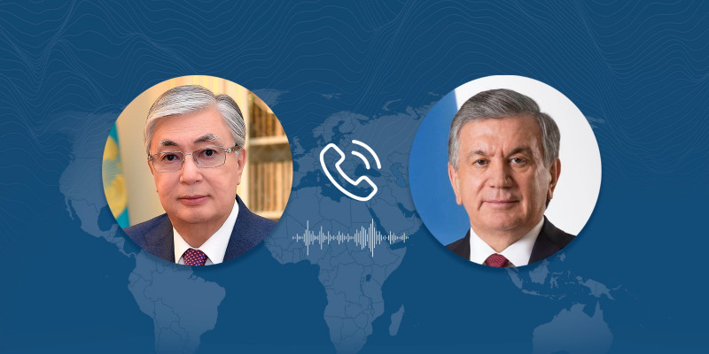 Қасым-Жомарт Тоқаев Өзбекстан Президенті Шавкат Мирзиёевпен телефон арқылы сөйлесті