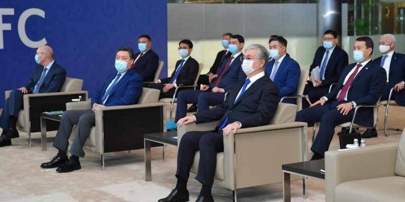 Касым-Жомарт Токаев провел встречу с российской делегацией