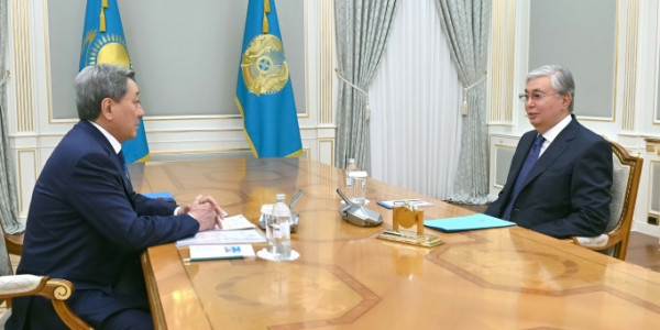 Президент &laquo;Ардагерлер ұйымы&raquo; республикалық қоғамдық бірлестігінің төрағасы Ізмұхамбетовті қабылдады