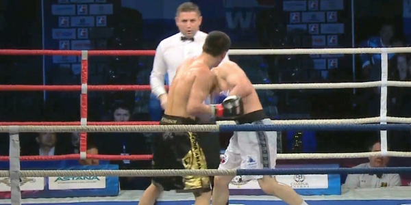 Данияр Елеусіновтің кәсіпқой бокстағы үшінші кездесуін &laquo;Хабар&raquo; телеарнасы көрсетеді