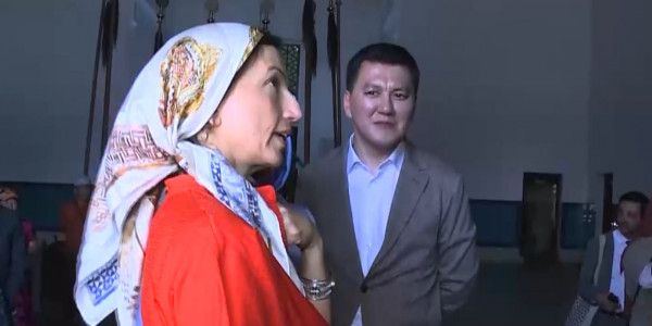 Генеральный директор ЮНЕСКО посетила мавзолей Ходжи Ахмеда Ясави