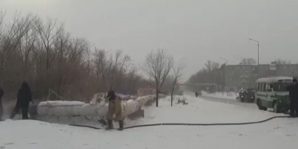 Теміртауда қатты аяз салдарынан ауыз су құбыры қатып қалды