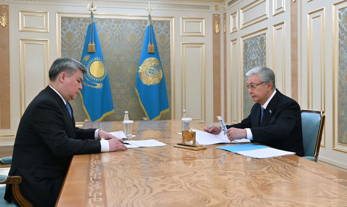 Қ. Тоқаев «QazaqGaz» ҰК» АҚ басқарма төрағасын қабылдады