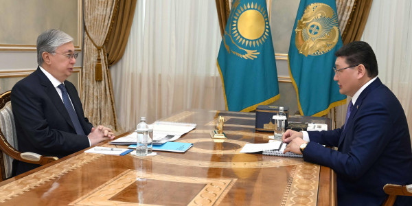 Тоқаев &laquo;Хабар&raquo; Агенттігі&raquo; АҚ Басқарма төрағасы Берік Уәлиді қабылдады