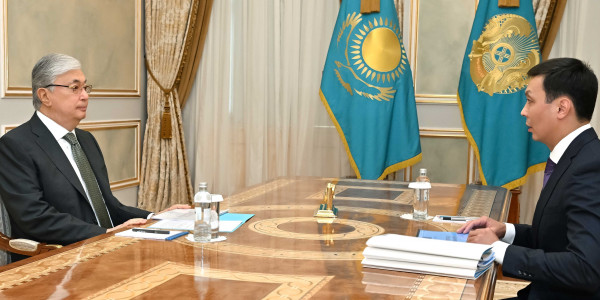 Глава государства принял председателя Агентства по противодействию коррупции