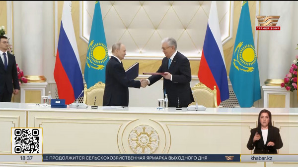 Президенты Казахстана и России сделали совместное заявление