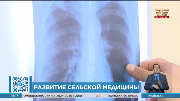 Порядка 40 млрд тенге выделено на развитие медицины в сельской местности
