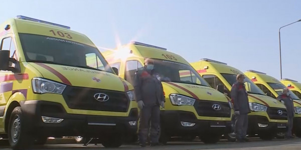 Қостанай облысына жедел жәрдем қызметі жаңа көліктермен толықты