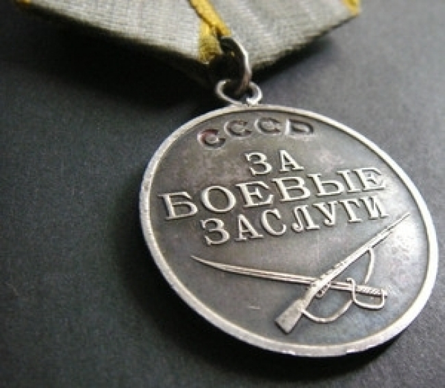 Медаль «За боевые заслуги» нашла своего Героя в Алматы