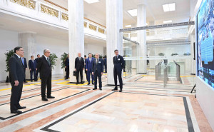 Касым-Жомарт Токаев посетил здание акимата города Алматы