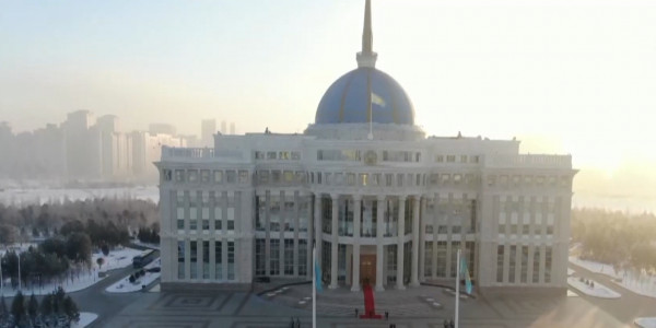 В Акорде прошла традиционная церемония поднятия государственного флага