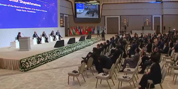 HALYK BANK Ташкентте өткен бірінші халықаралық инвестициялық форумға қатысты